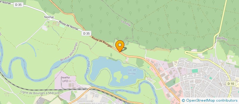 localisation de l'entreprise SP FINANCEMENTS ET ENERGIE  SAINT-AMAND-MONTROND