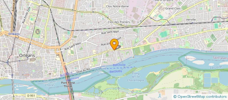 localisation de l'entreprise SP FORMATION ET EVENEMENT à ORLEANS