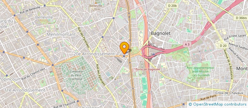 localisation de l'entreprise SP-FRANCE ETUDE  PARIS