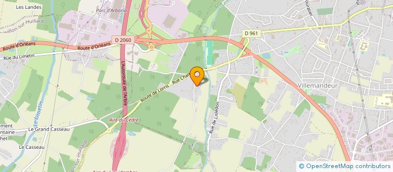 localisation de l'entreprise SP GESTION à VILLEMANDEUR