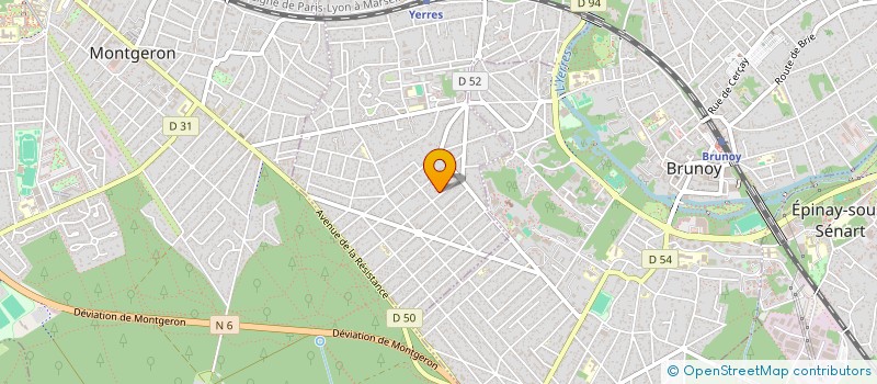 localisation de l'entreprise SP GROUPE  YERRES