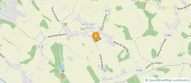 localisation de l'entreprise SP HOME à ST JEAN LHERM