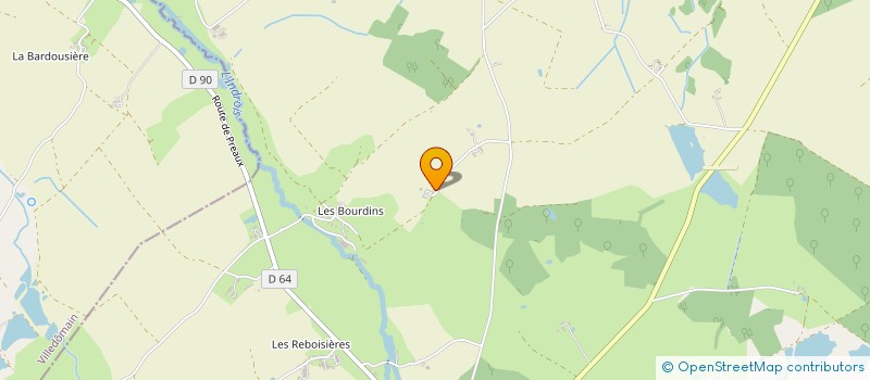 localisation de l'entreprise SP IMMO à PREAUX