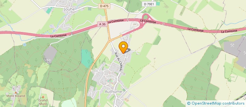 localisation de l'entreprise SP IMMO  AUTHUME