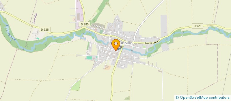 localisation de l'entreprise SP IMMO  JUNIVILLE