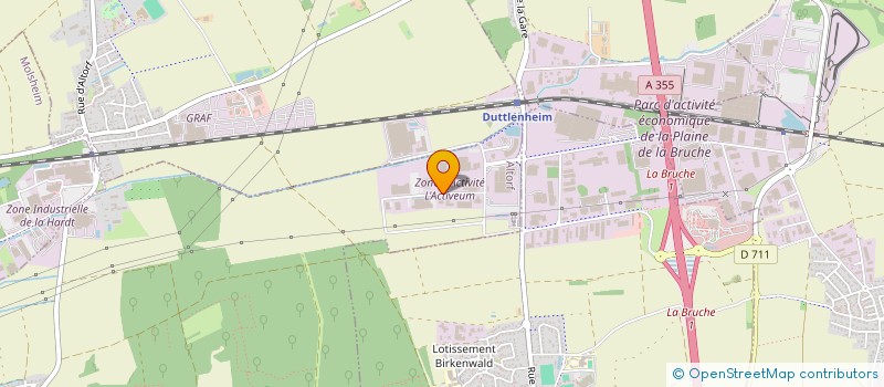 localisation de l'entreprise SP IMMOBILIER  ALTORF