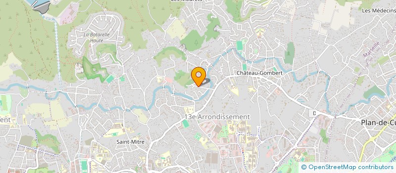 localisation de l'entreprise SP IMMOBILIER à MARSEILLE