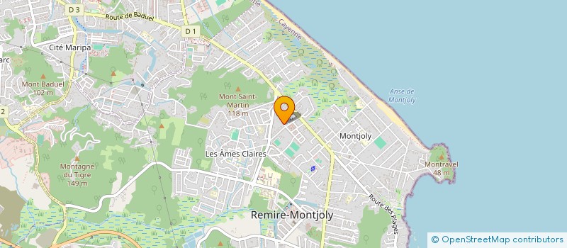 localisation de l'entreprise SP IMMOBILIER  REMIRE-MONTJOLY