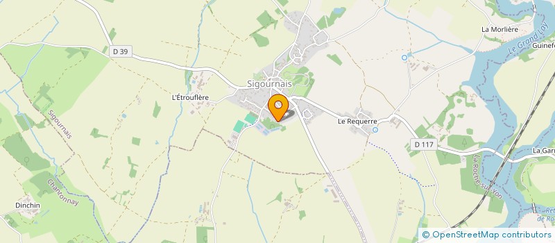 localisation de l'entreprise SP INVEST  SIGOURNAIS