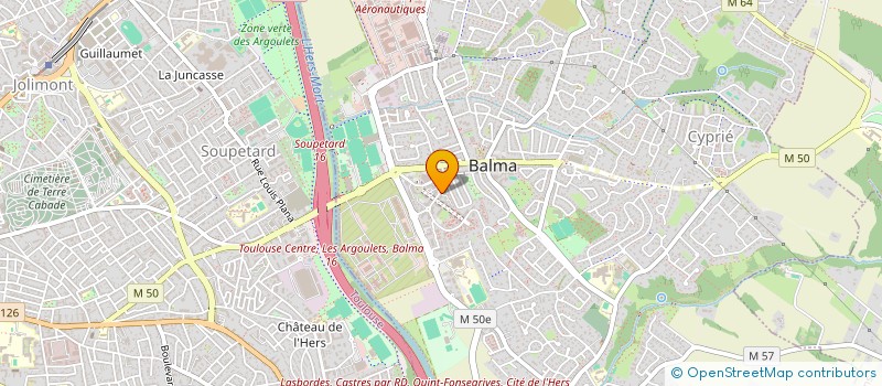 localisation de l'entreprise SP INVEST à BALMA