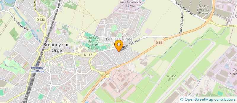 localisation de l'entreprise SP INVESTISSEMENTS  LE PLESSIS-PATE