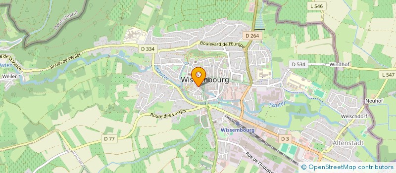 localisation de l'entreprise SP ISOLATION à WISSEMBOURG
