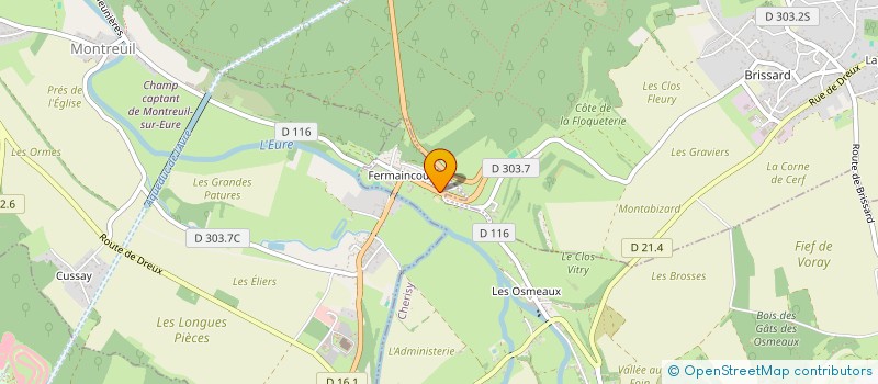 localisation de l'entreprise SP LEARN  CHERISY