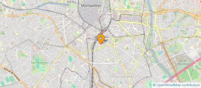localisation de l'entreprise SP LOCATION à MONTPELLIER