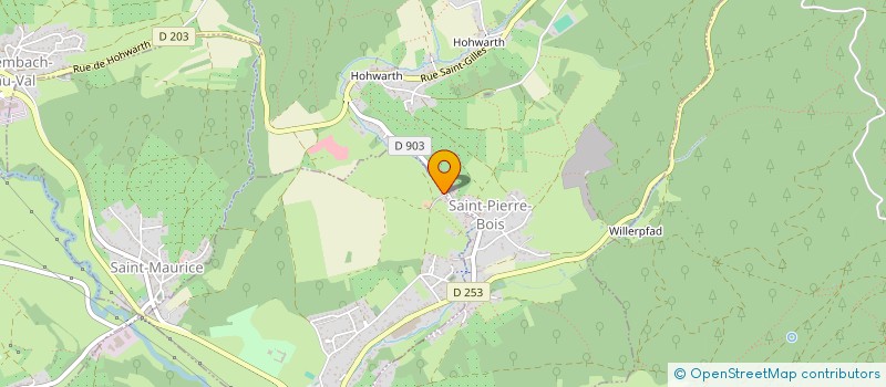 localisation de l'entreprise SP LOGEMENTS  THANVILLE