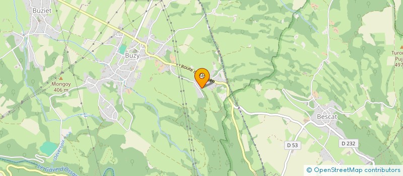 localisation de l'entreprise SP MACONNERIE  BUZY