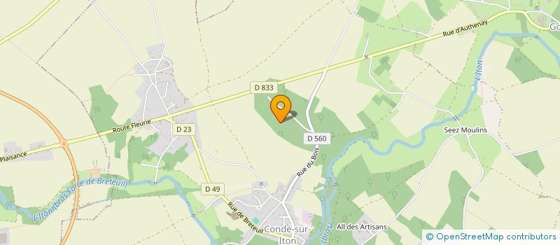 localisation de l'entreprise SP MAUFROY  CHAMBOIS