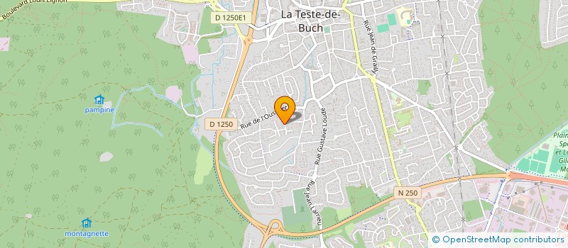 localisation de l'entreprise SP MEDICA à LA TESTE-DE-BUCH