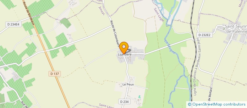 localisation de l'entreprise SP MENUISERIE  SAINT-LEGER