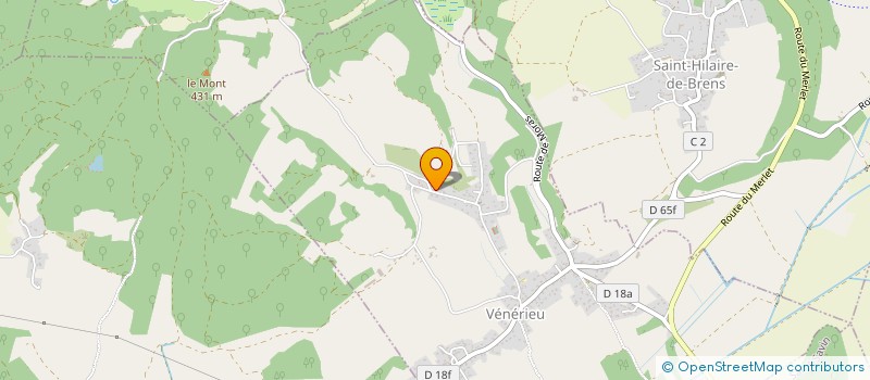 localisation de l'entreprise SP-MIR  VENERIEU