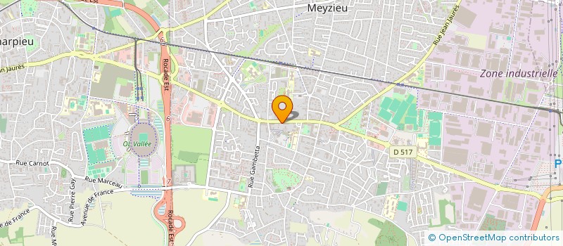 localisation de l'entreprise SP MOTION à MEYZIEU