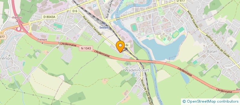 localisation de l'entreprise SP MUSIC EVENT ART  WADELINCOURT