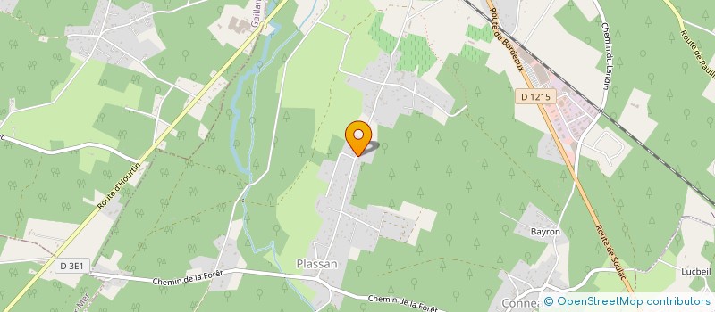 localisation de l'entreprise SP OCEAN  LESPARRE-MEDOC