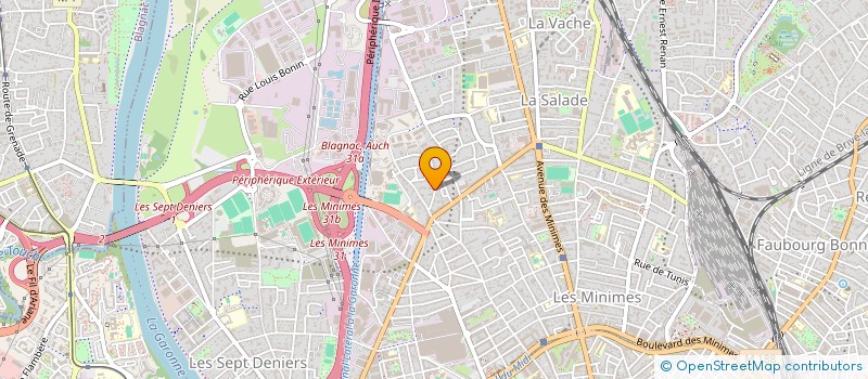 localisation de l'entreprise SP PATRIMOINE à TOULOUSE