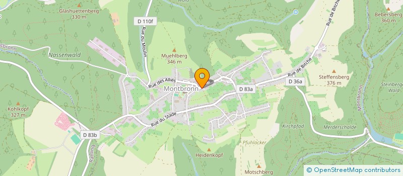 localisation de l'entreprise SP PNEUS  ENCHENBERG