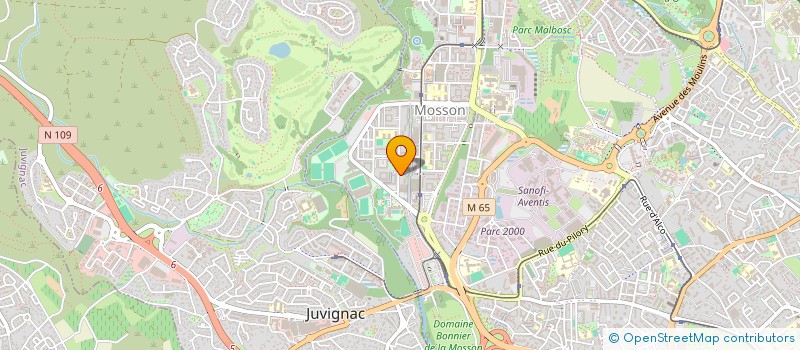 localisation de l'entreprise SP PROTECTION à MONTPELLIER