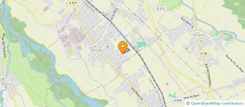 localisation de l'entreprise SP RENOV  BORDES