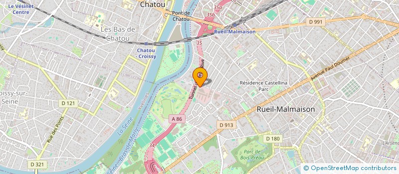 localisation de l'entreprise SP REPETTA à RUEIL-MALMAISON