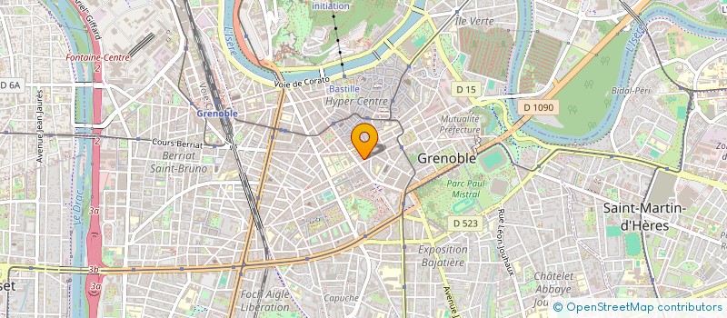 localisation de l'entreprise SP RUN à GRENOBLE