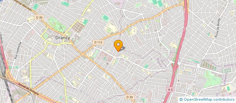 localisation de l'entreprise SP SECURITE PRIVEE  DRANCY