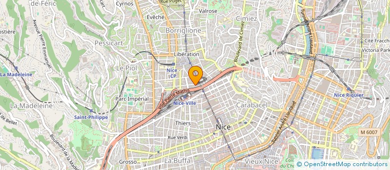 localisation de l'entreprise SP SERRURERIE à NICE