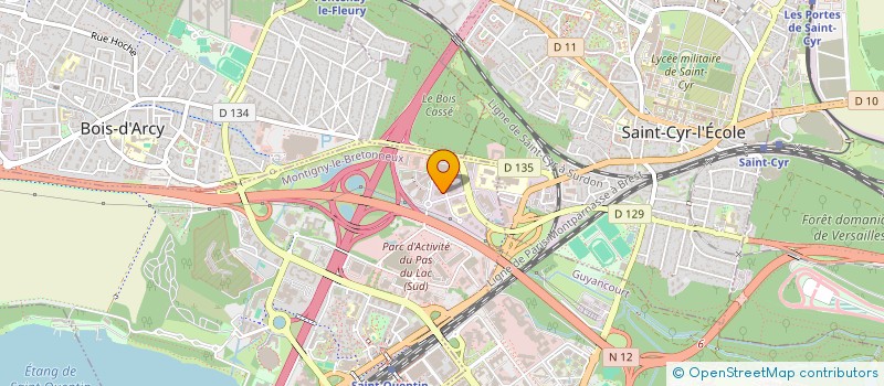 localisation de l'entreprise SP STUDIO  MONTIGNY-LE-BRETONNEUX