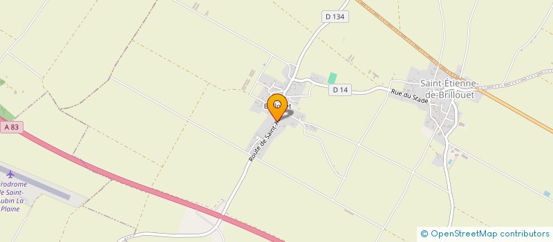 localisation de l'entreprise SP SUD VENDEE  SAINT-ETIENNE-DE-BRILLOUET