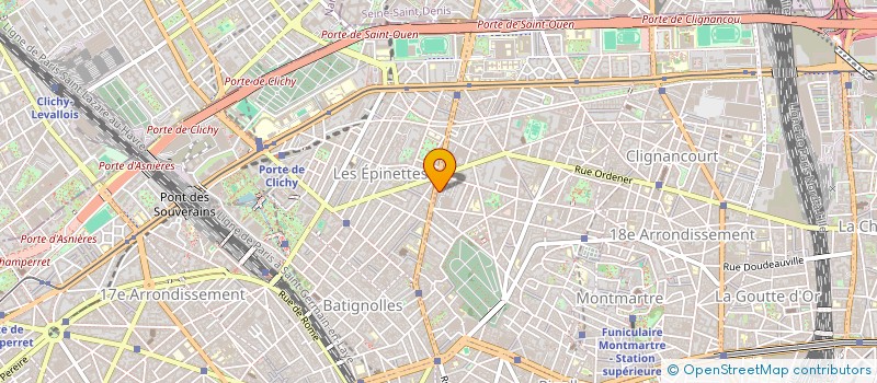 localisation de l'entreprise SP SUPERMARCHE  PARIS