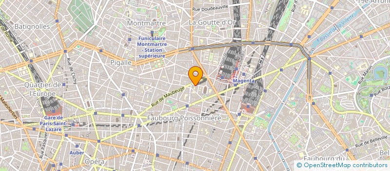 localisation de l'entreprise SP TRANSPORT VTC  PARIS