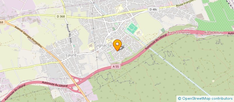 localisation de l'entreprise SP TRANSPORTS à GIGNAC-LA-NERTHE