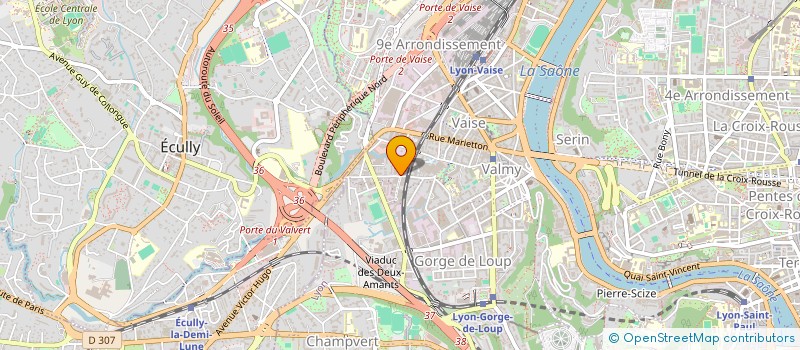 localisation de l'entreprise SP UNITS  LYON