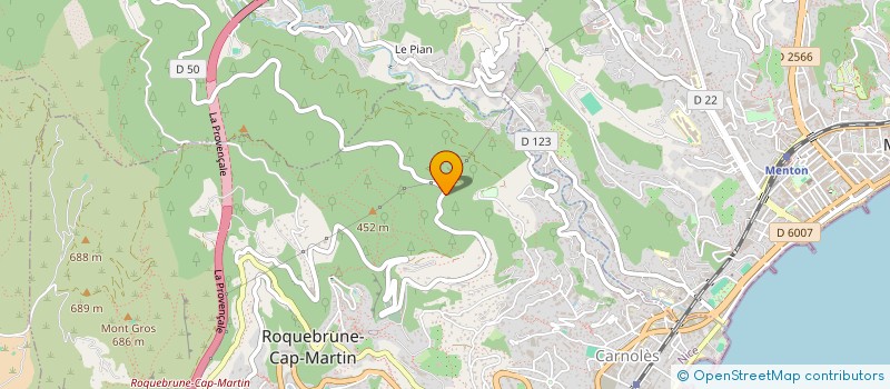 localisation de l'entreprise SP VECCHIE à ROQUEBRUNE-CAP-MARTIN