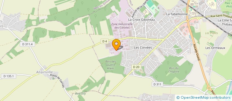 localisation de l'entreprise SP VENTES AUTOMOBILES à VERNOUILLET