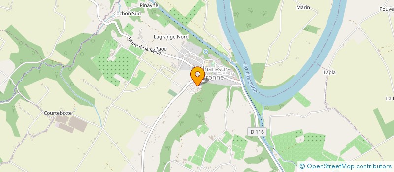 localisation de l'entreprise SP VITI  MEILHAN-SUR-GARONNE