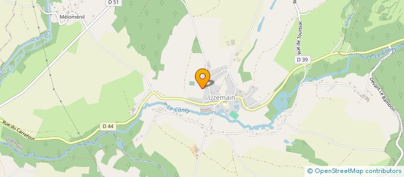 localisation de l'entreprise SP VITRES  UZEMAIN