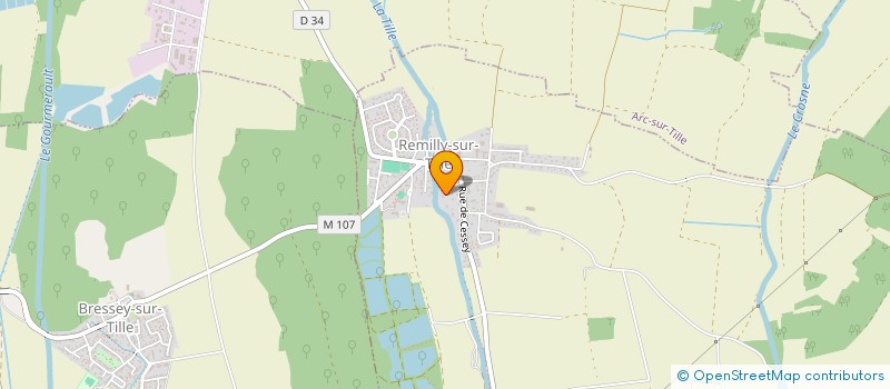 localisation de l'entreprise SP WEB CONSEIL  REMILLY-SUR-TILLE