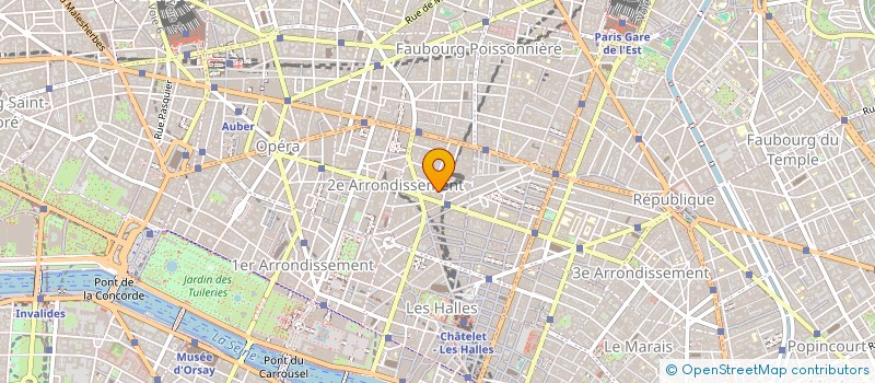 localisation de l'entreprise SP X6 à PARIS