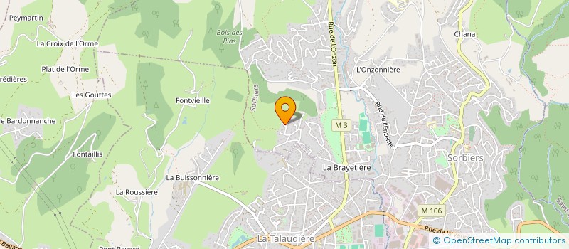 localisation de l'entreprise SP YD DATING à SORBIERS
