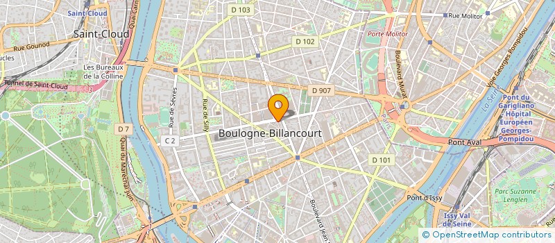 localisation de l'entreprise SP104 à BOULOGNE-BILLANCOURT