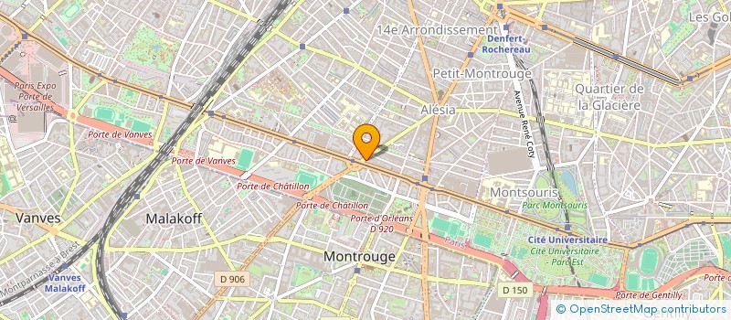 localisation de l'entreprise SP1STA  PARIS